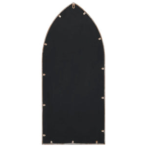 vidaXL Sand-Colored Mirror 70x30 cm Iron for Indoor Use
