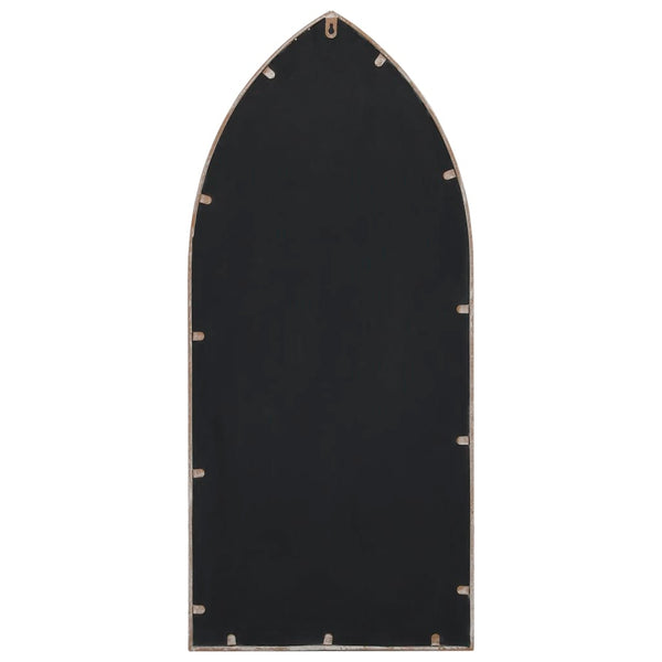 vidaXL Sand-Colored Mirror 70x30 cm Iron for Indoor Use