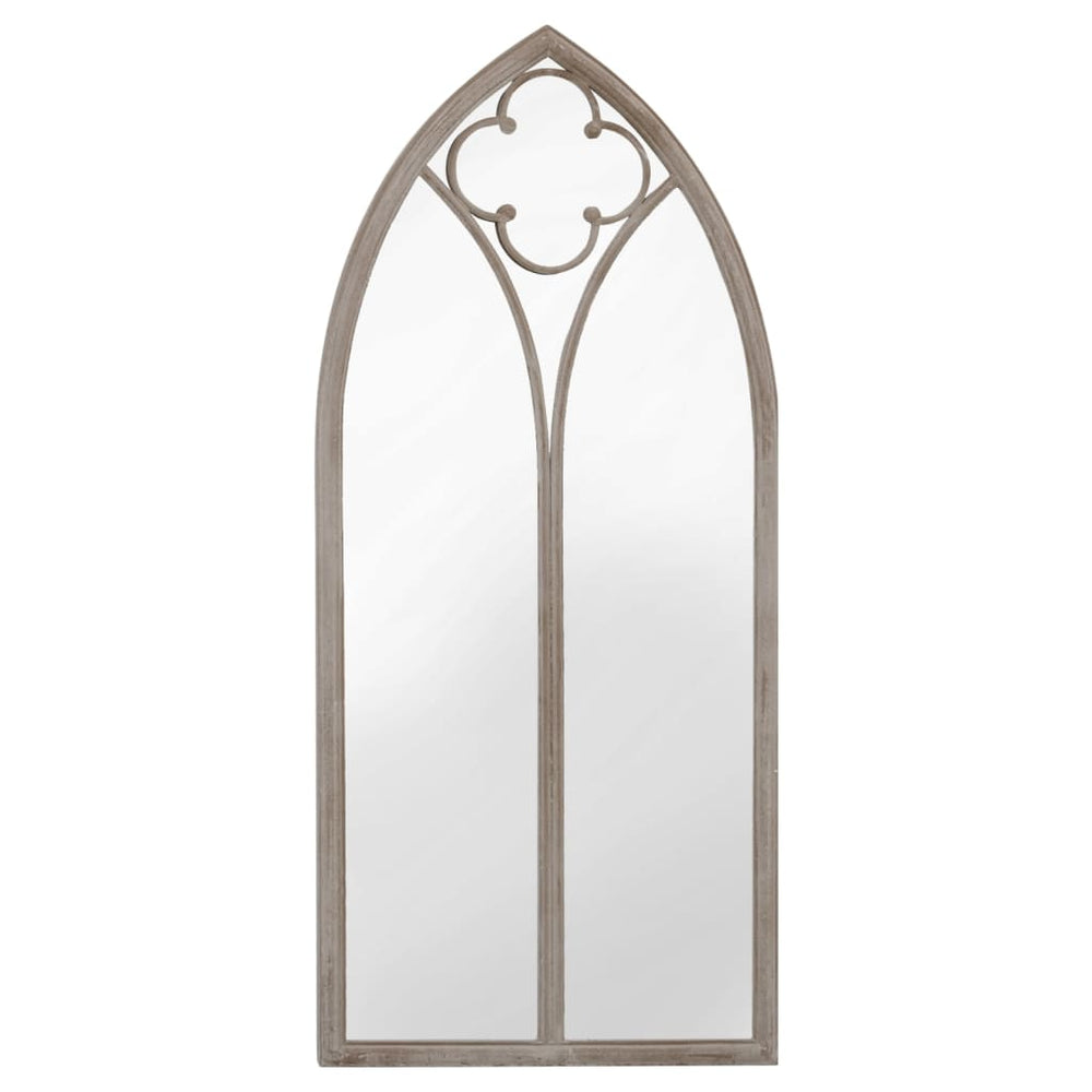 vidaXL Mirror Sand-colored 100x45 cm Iron for Indoor Use