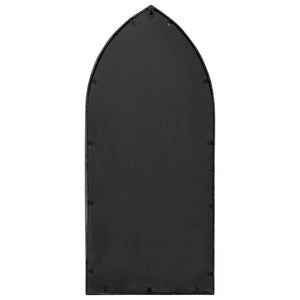 vidaXL Mirror Black 100x45 cm Iron for Indoors