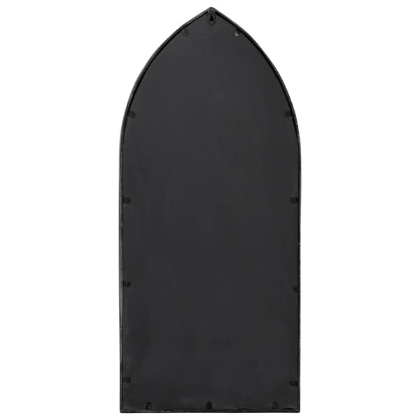 vidaXL Mirror Black 100x45 cm Iron for Indoors