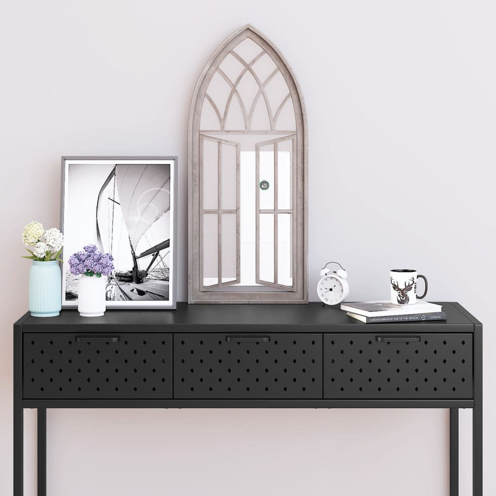vidaXL Mirror Sand 70x30 cm Iron for Indoor Use