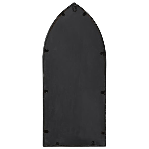 vidaXL Mirror Black 70x30 cm Iron for Indoor Use