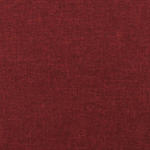 vidaXL Recliner Chair Wine Red Fabric
