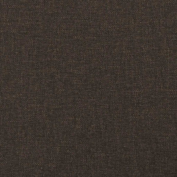 vidaXL Recliner Dark Brown Fabric