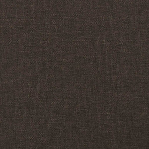 vidaXL Lift Recliner Dark Brown Fabric