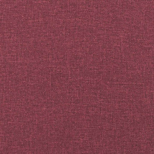 vidaXL Massage Recliner with Lift Function Wine Red Fabric