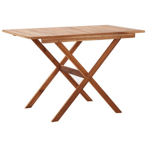 vidaXL 3-Piece Garden Dining Set with Cushions Beige
