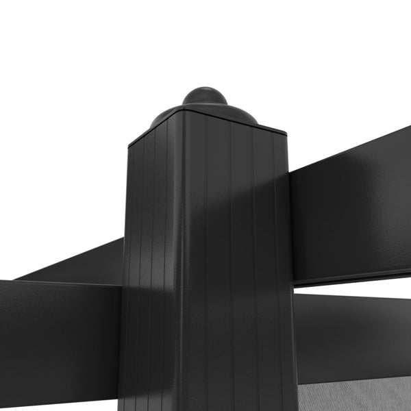 vidaXL Gazebo with Retractable Roof 4x3 m Anthracite