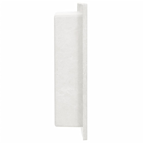 vidaXL Shower Niche Matte White 41x51x10 cm