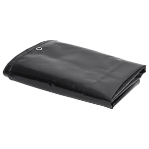 vidaXL Tarp 650 gsm 1.5x6 m Black