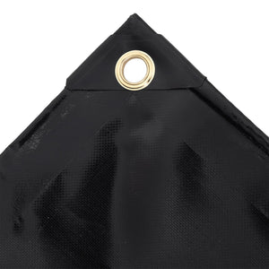 vidaXL Tarp 650 gsm 1.5x6 m Black