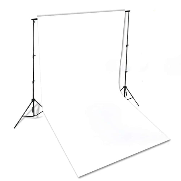 Fotostudio-Set mit Beleuchtung und Hintergrund