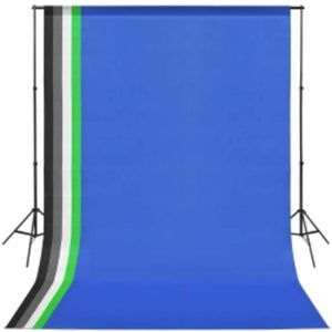 vidaXL Photo Studio Set with Lighting and Backdrop