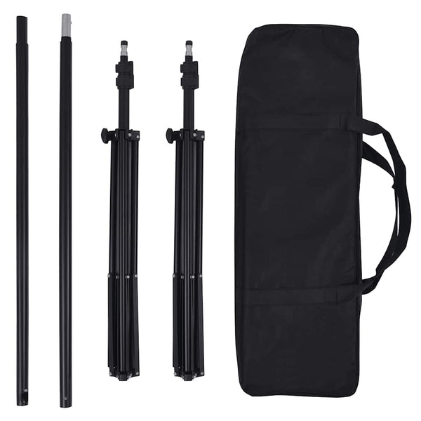 vidaXL Photography Studio Kit with Softbox and Background
