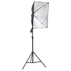 vidaXL Photography Studio Kit with Softbox and Background