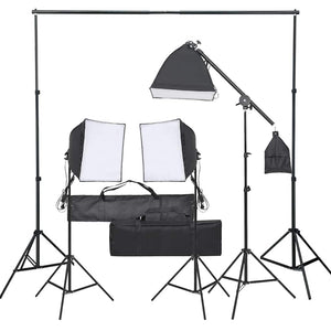 vidaXL Photo Studio Light Kit