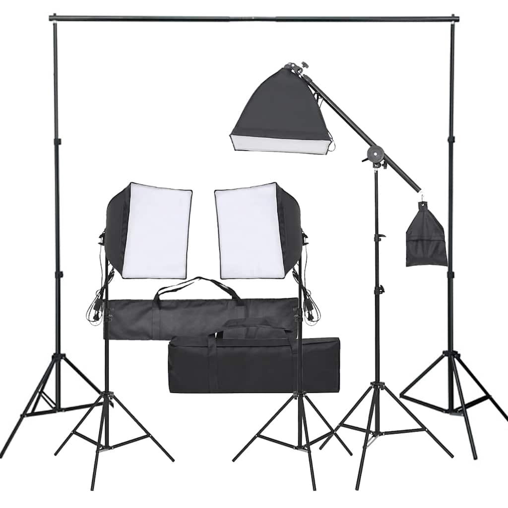 vidaXL Photo Studio Light Kit