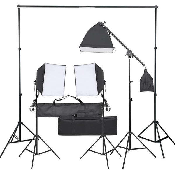 vidaXL Photo Studio Light Kit