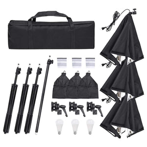 vidaXL Photo Studio Light Kit