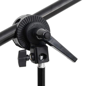 vidaXL Photo Studio Kit with Lights, Background, and Reflector