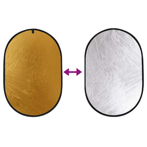 vidaXL Photo Studio Kit with Lights, Background, and Reflector