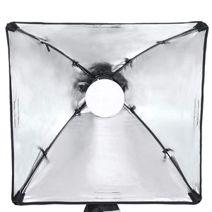 vidaXL Photo Studio Kit with Lights, Background, and Reflector
