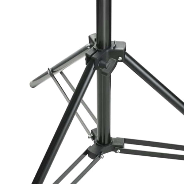 vidaXL Photo Studio Kit with Lights, Background, and Reflector