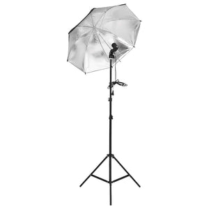 vidaXL Photo Studio Set with Lighting and Backdrop