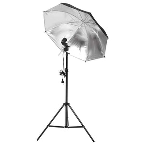 vidaXL Photo Studio Set with Lighting and Backdrop