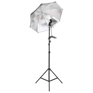 vidaXL Photo Studio Set with Lighting and Backdrop