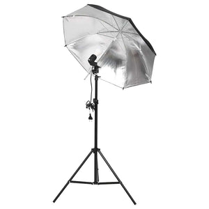 vidaXL Photo Studio Set with Lighting and Backdrop