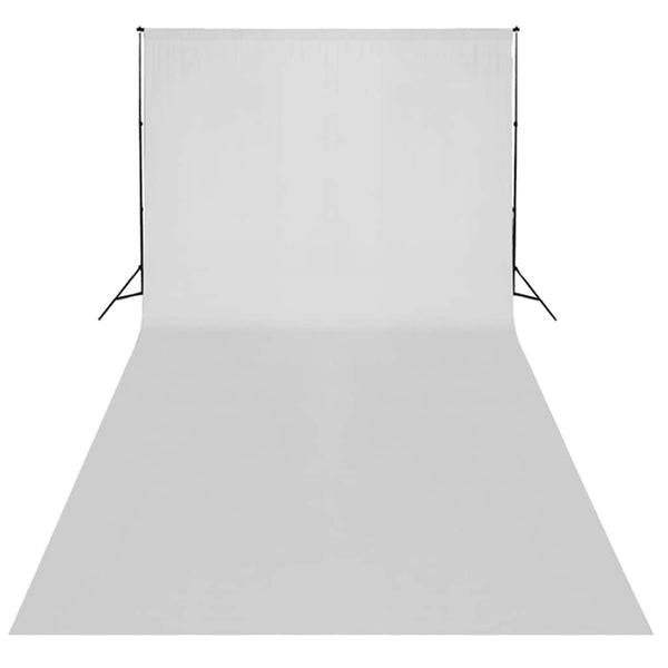 vidaXL Photo Studio Kit with Lights, Background, and Reflector