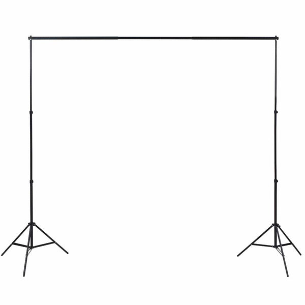 vidaXL Photo Studio Kit with Lights, Background, and Reflector