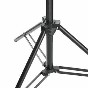 vidaXL Photo Studio Kit with Lights, Background, and Reflector