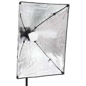 vidaXL Photo Studio Kit with Lights, Background, and Reflector