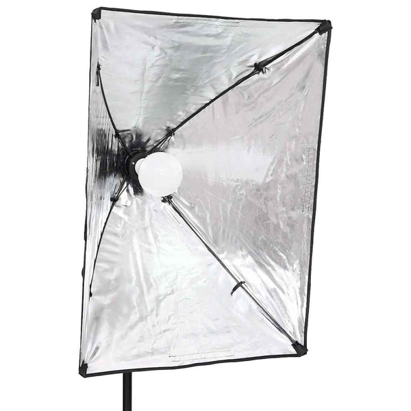 vidaXL Photo Studio Kit with Lights, Background, and Reflector