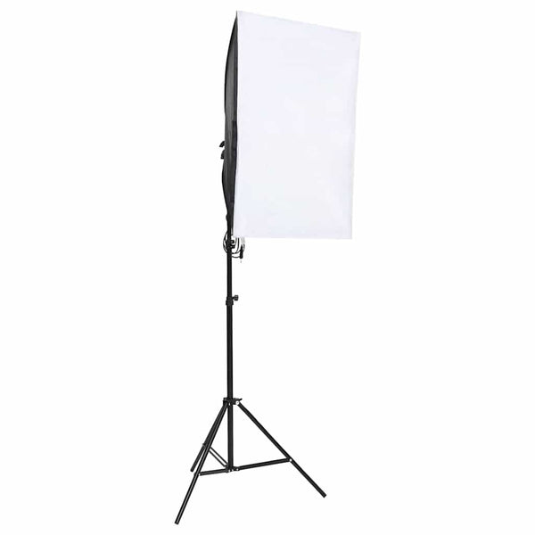 vidaXL Photo Studio Set with Lighting and Reflector