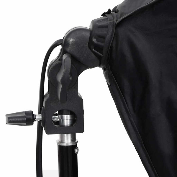 vidaXL Photo Studio Set with Lighting and Backdrop