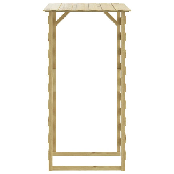 vidaXL Pergola with Roof 100x90x200 cm Impregnated Pinewood