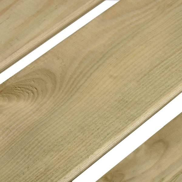 vidaXL Garden Bench 121 cm Impregnated Pinewood