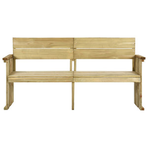 vidaXL Garden Bench 172 cm Impregnated Pinewood