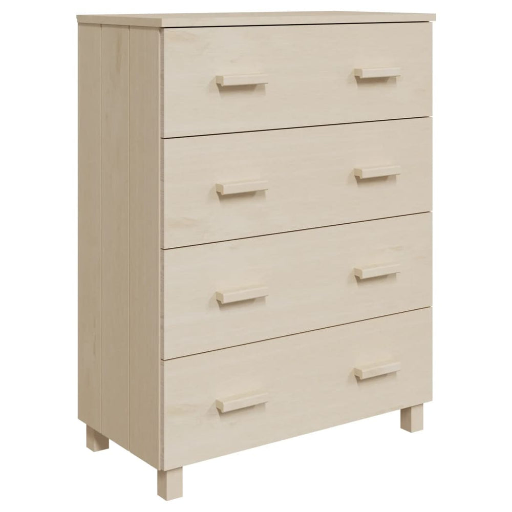 Honigbraunes Sideboard HAMAR Kiefer Massivholz