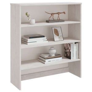 vidaXL HAMAR Highboard Top White 90x30x100 cm Solid Wood