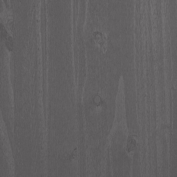 Schreibtisch HAMAR Hellgrau Kiefer Massivholz 110 cm