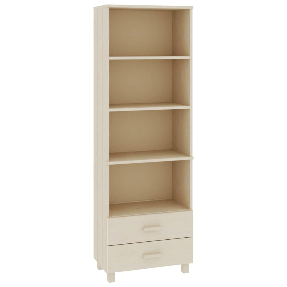 Highboard HAMAR Honigbraun Massivholz