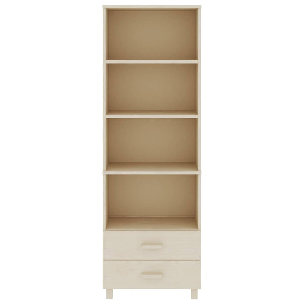 Highboard HAMAR Honigbraun Massivholz