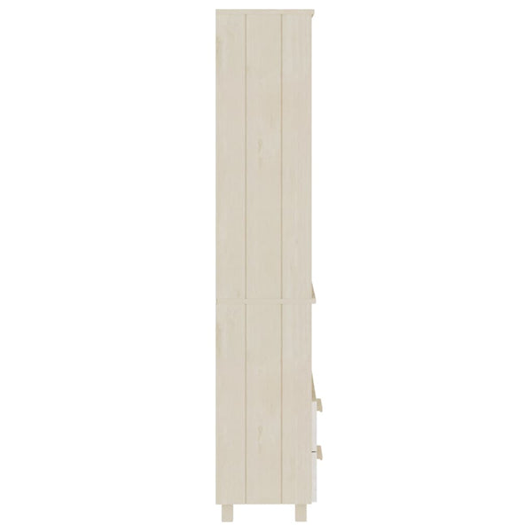 Highboard HAMAR Honigbraun Massivholz