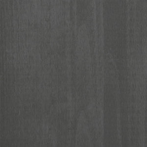 Highboard HAMAR Dunkelgrau 60x35x180cm Kiefer Massivholz