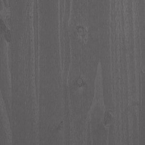 Highboard HAMAR Hellgrau 60x35x180cm Kiefer Massivholz